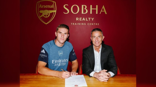 Viktor Gyokeres resmi gabung Arsenal. [Instagram]